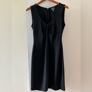Giorgio Armani Borgo 21 Black Silk Dress